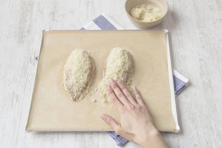 Top each chicken breast