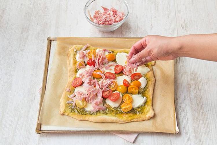 Assemble the flatbread