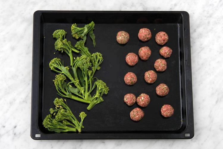 Roast the broccolini