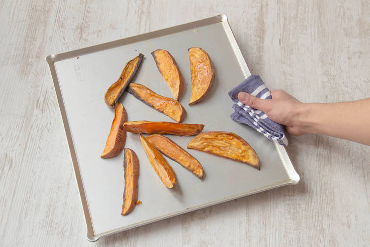 Roast sweet potato.