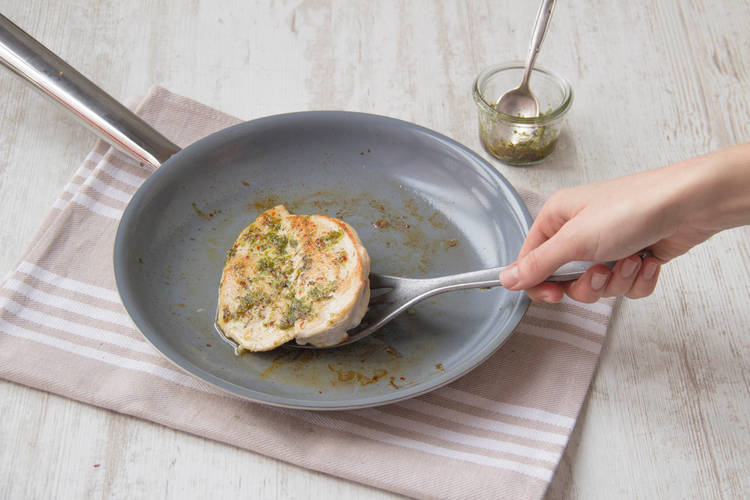 Cook the chicken