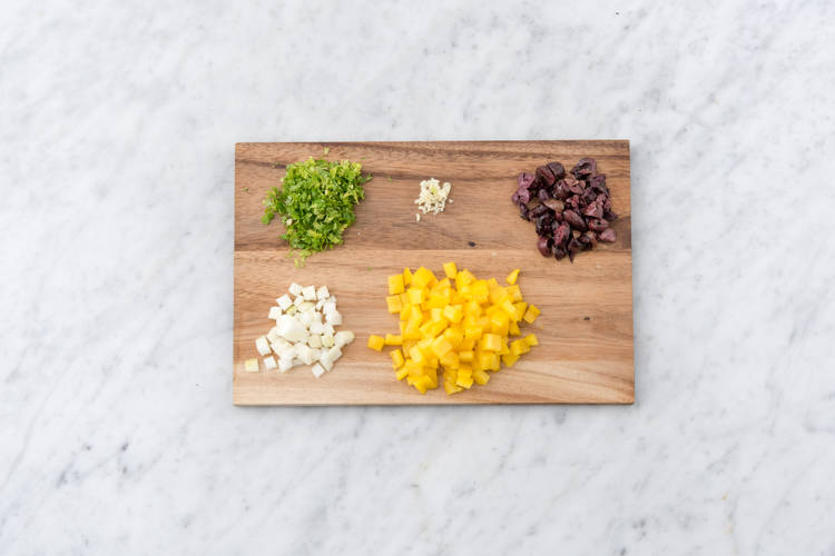 Prep the veg