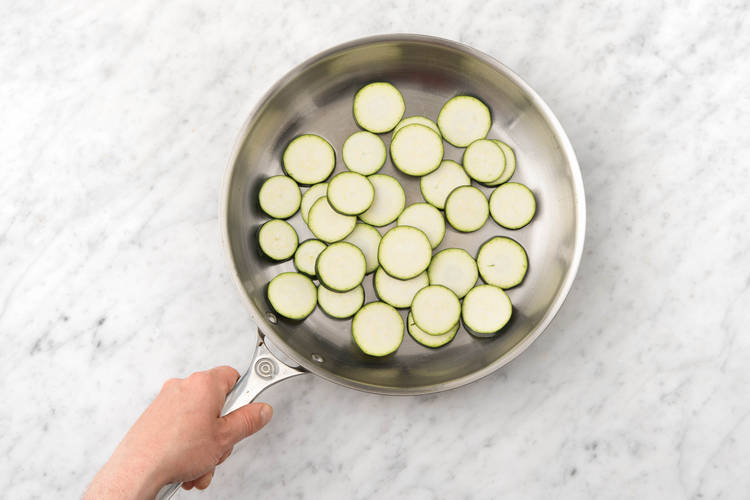 Bak de courgette