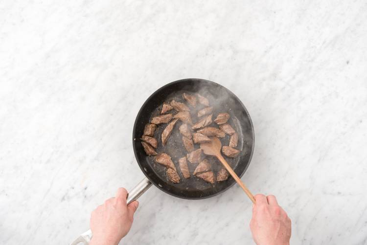 Sear the steak