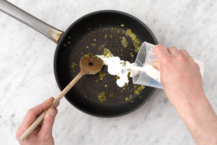 Cook the ingredients