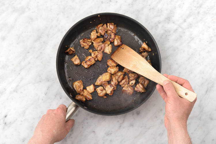 Cook the chicken