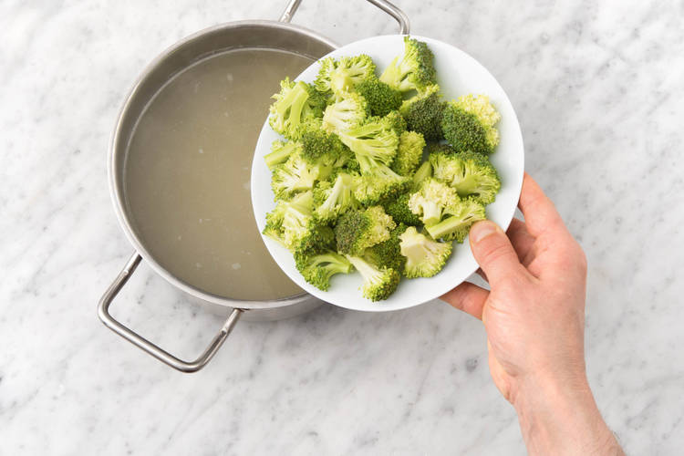Add the broccoli