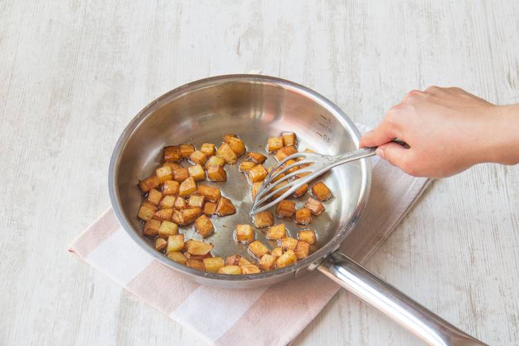Cook the potatoes
