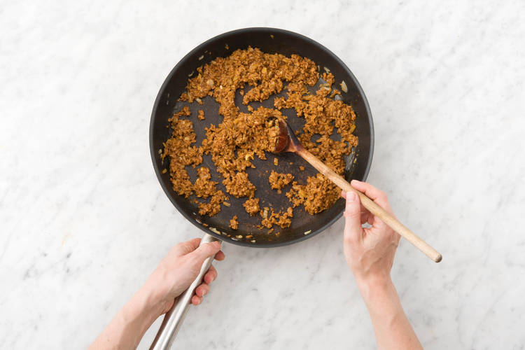 Roerbak de seitan.