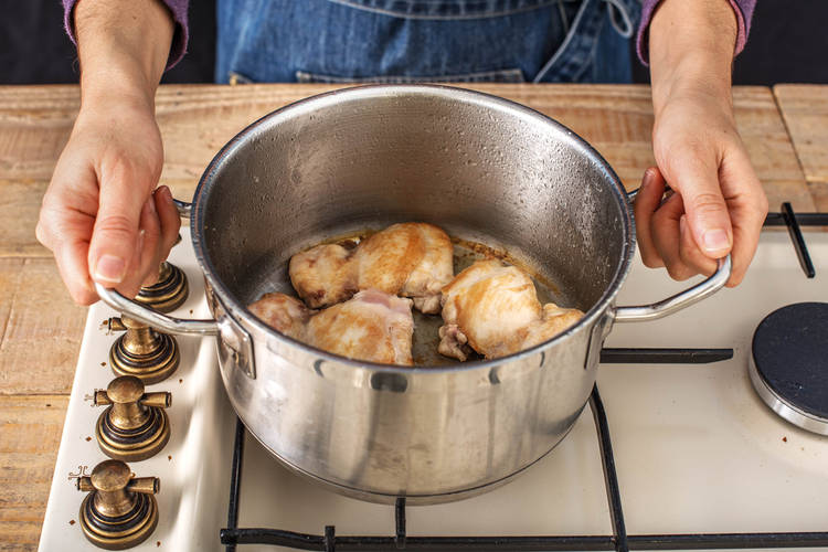 Prepare chicken.