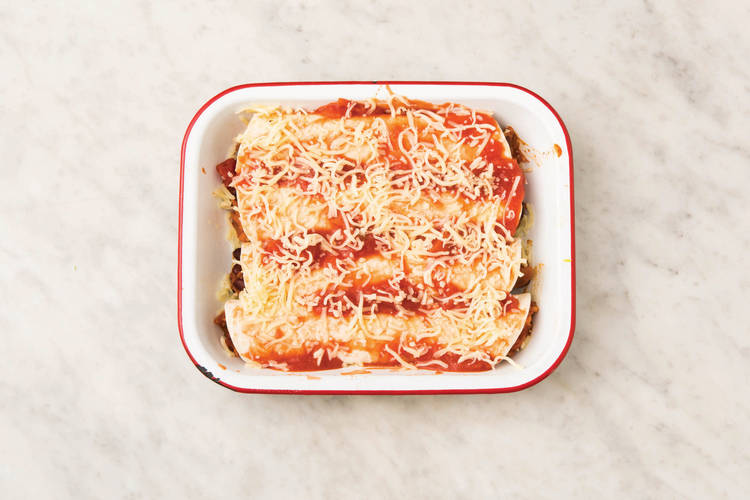Grill THE ENCHILADAS