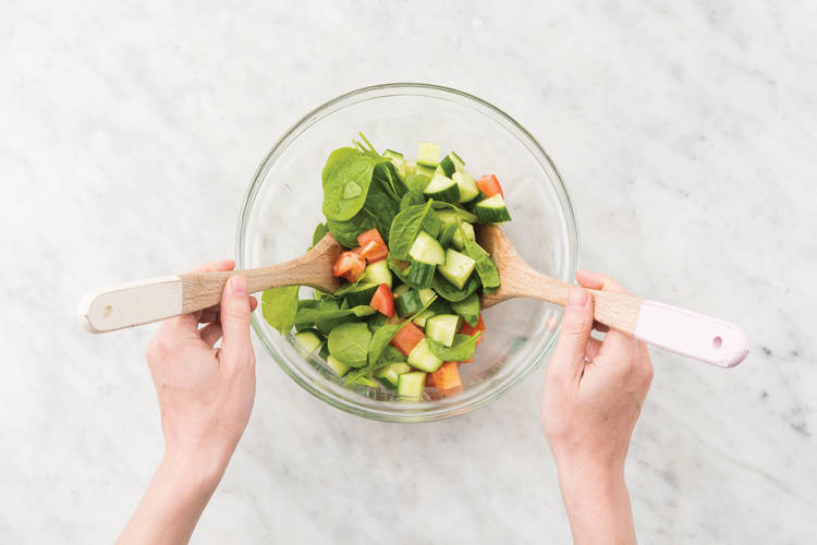 Toss the salad