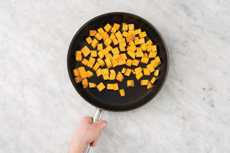 Cook the pumpkin