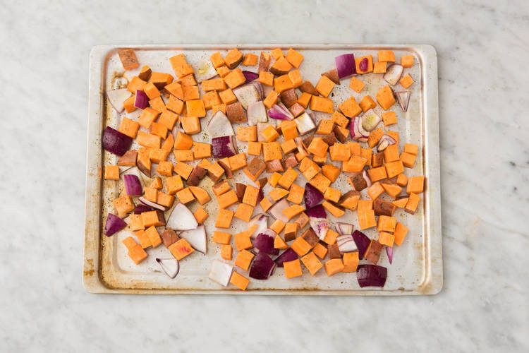 1 ROAST SWEET POTATO