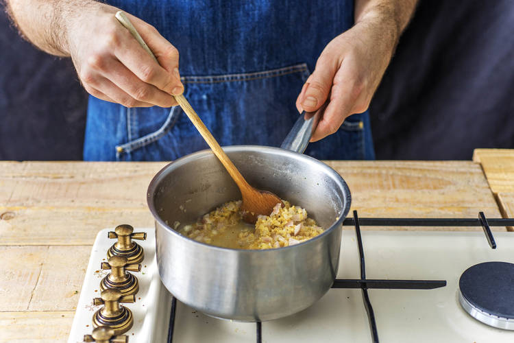 Cook the bulgur