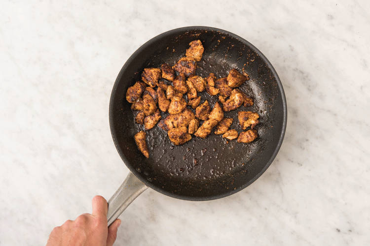 Cook the chicken
