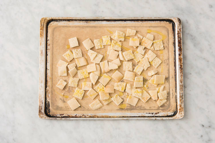 Bake the pita