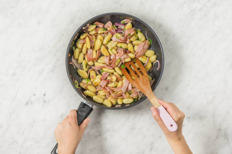 Gnocchi anbraten