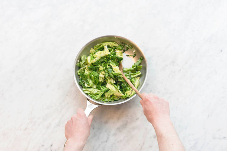 Cook spring green.