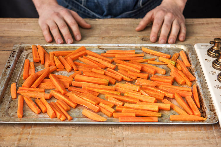 Roast carrots