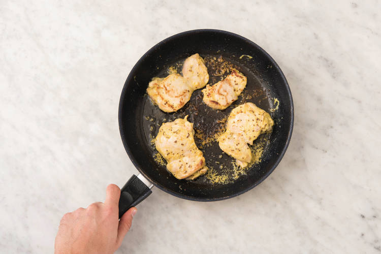 Cook the chicken