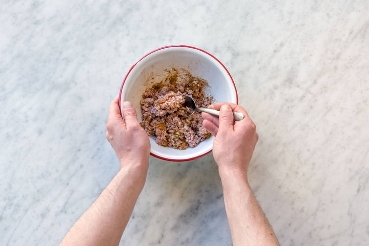 Mix your meatballs