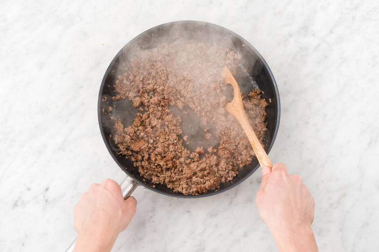 Brown mince.