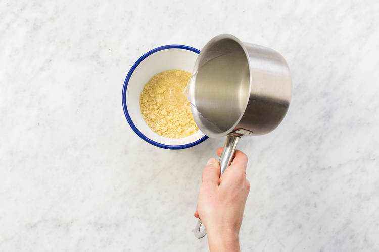 Couscous vorbereiten