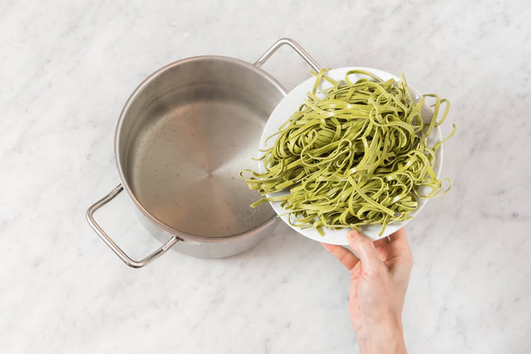 Tagliatelle garen