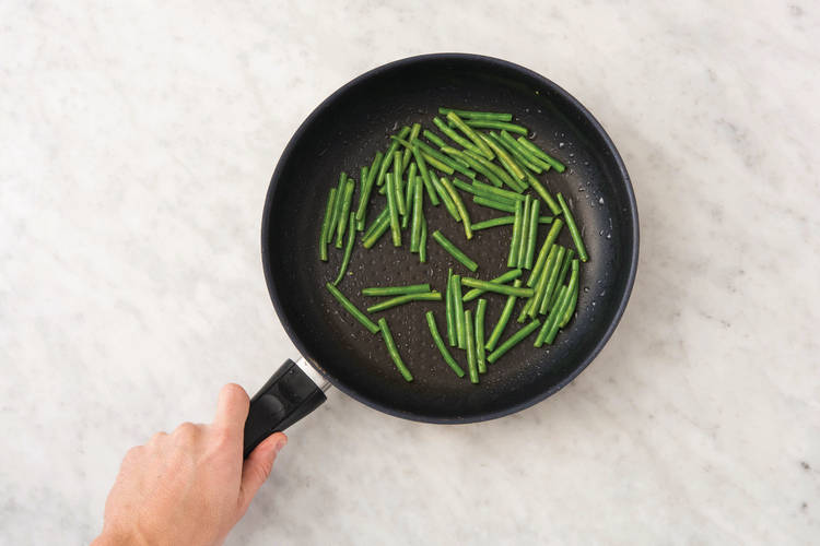 Cook the Green Beans