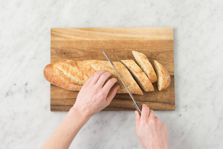 Baguette schneiden