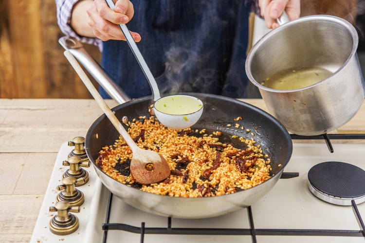 Finish the Risotto