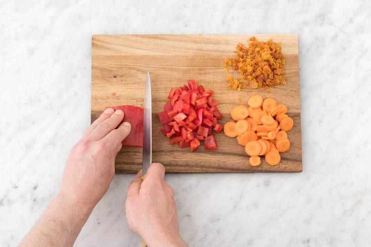 Découper les légumes