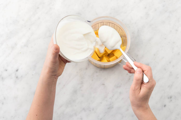 Mango-Lassi zubereiten