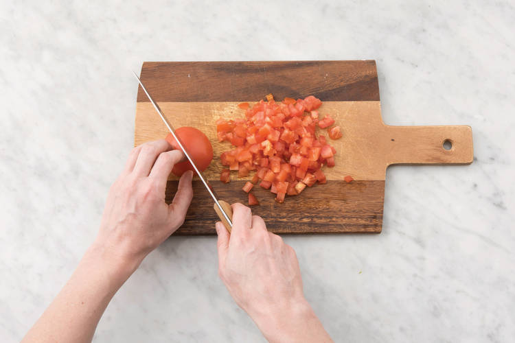 cut tomato