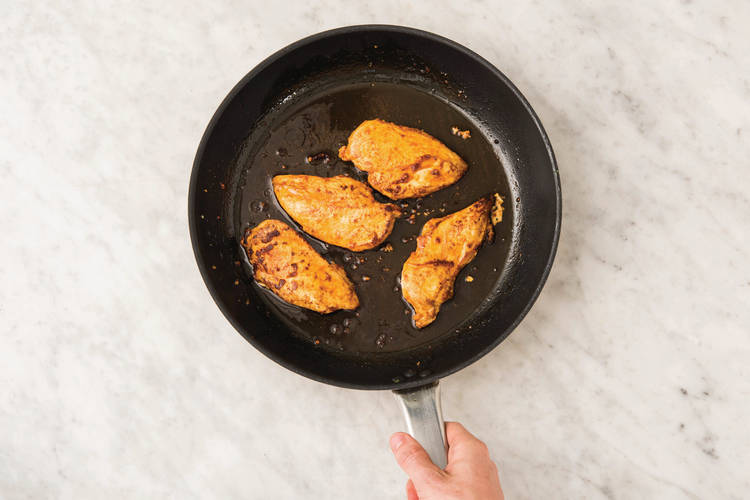cook chicken