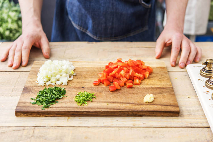 Prep the veggies