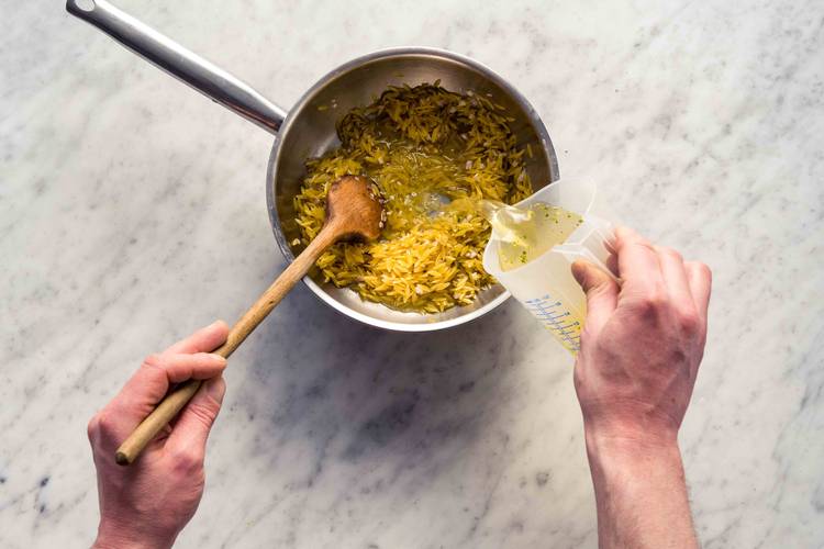 Orzo bereiden