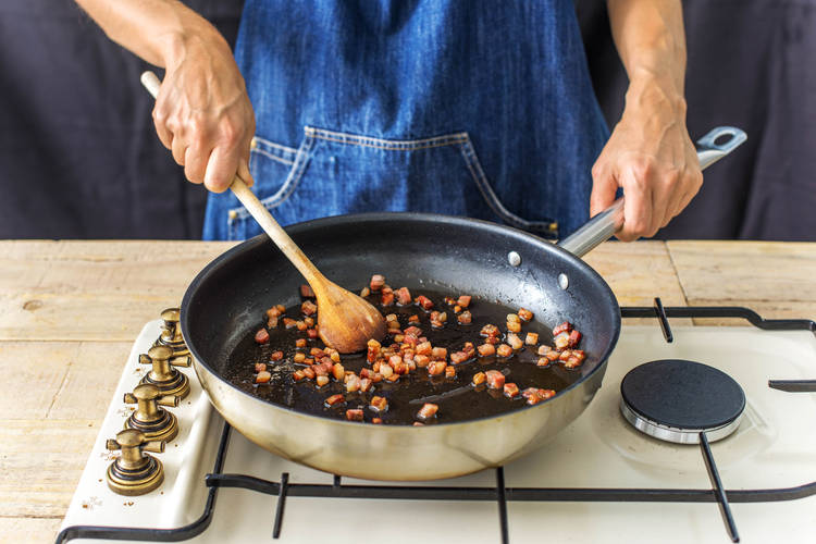 Cook the Pancetta