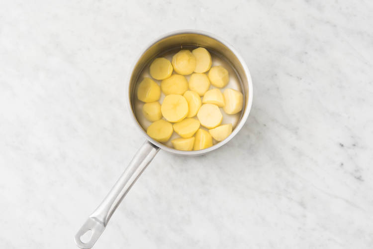 Cuire les pommes de terre