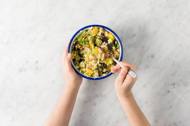 COUSCOUS FERTIGSTELLEN