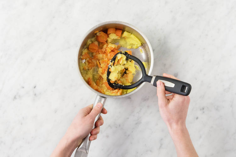 Kartoffeln pürieren