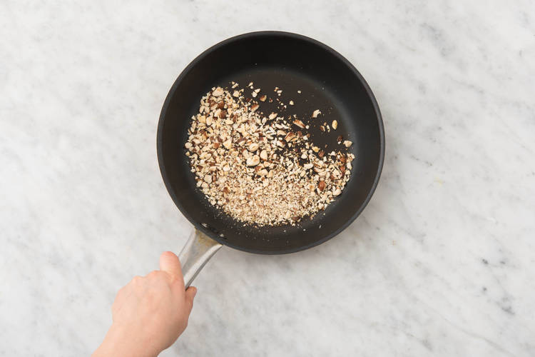 Hazelnoten roosteren