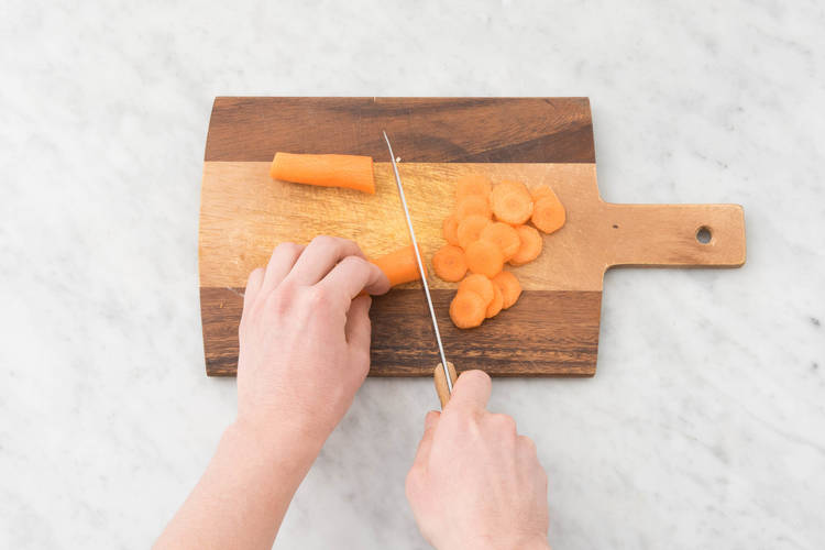 Prep the veggies