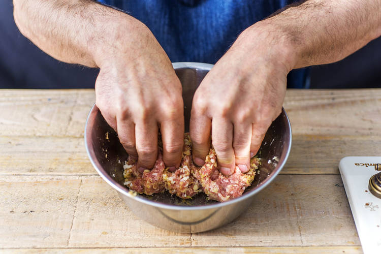 PREP THE BURGERS