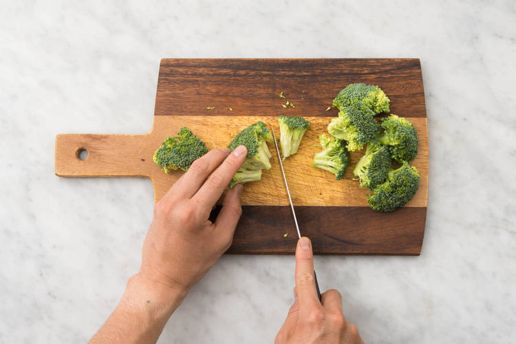 Broccoli snijden