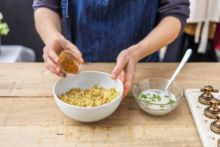 Mix the Sour Cream