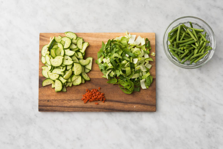 Couper les légumes