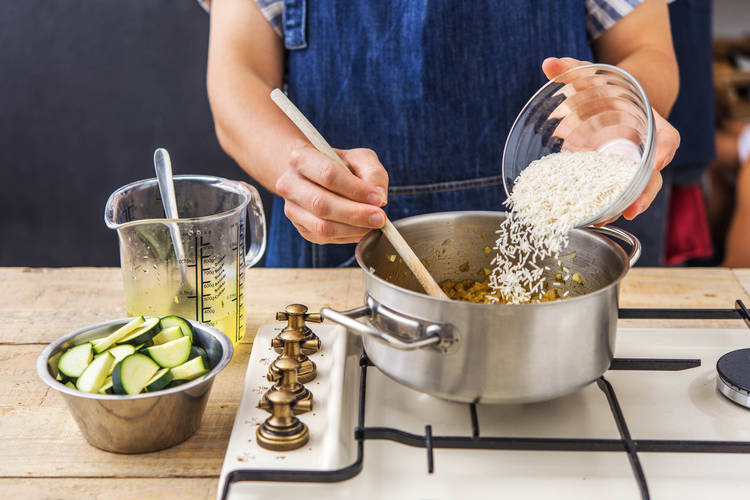 Start the Pilaf
