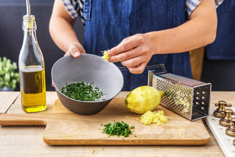Mix the dressing